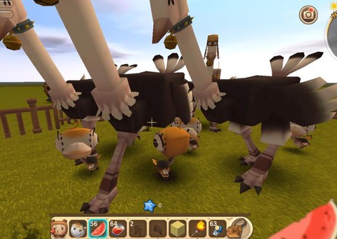 迷你世界怎么骑鸵鸟[图2]