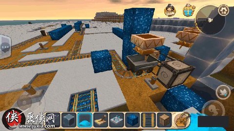 迷你世界如何下矿车[图1]